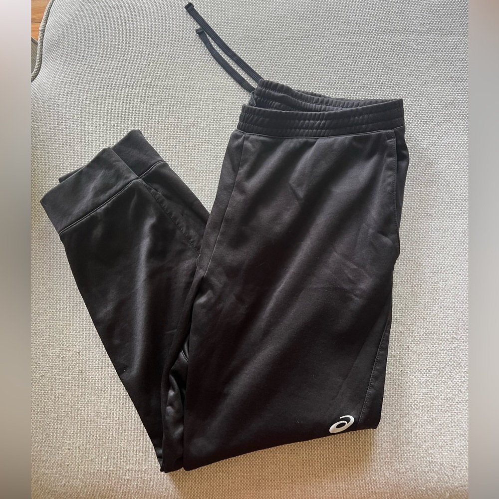 Men’s Asics Black Jogger Sweatpants